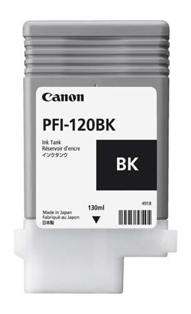 Picture of Canon (PFI120BK) Black Ink Tank - 130 Ml