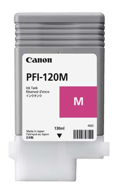 Picture of Canon (PFI120M) Magenta Ink Tank - 130 Ml